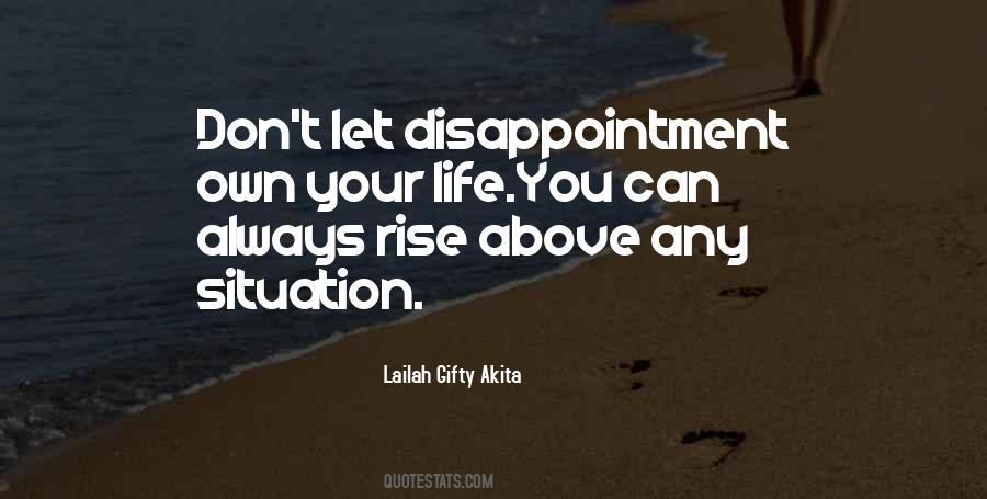 Situation Life Quotes #532798