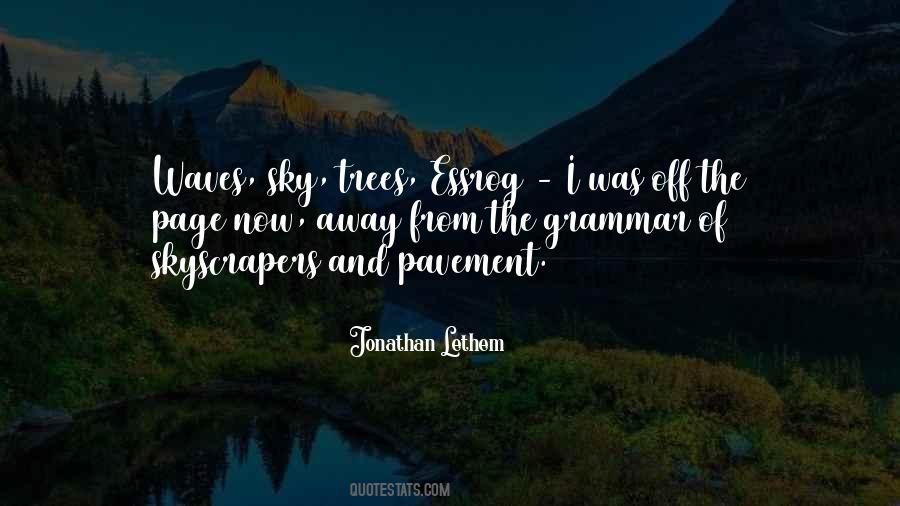 Waves And Sky Quotes #852373