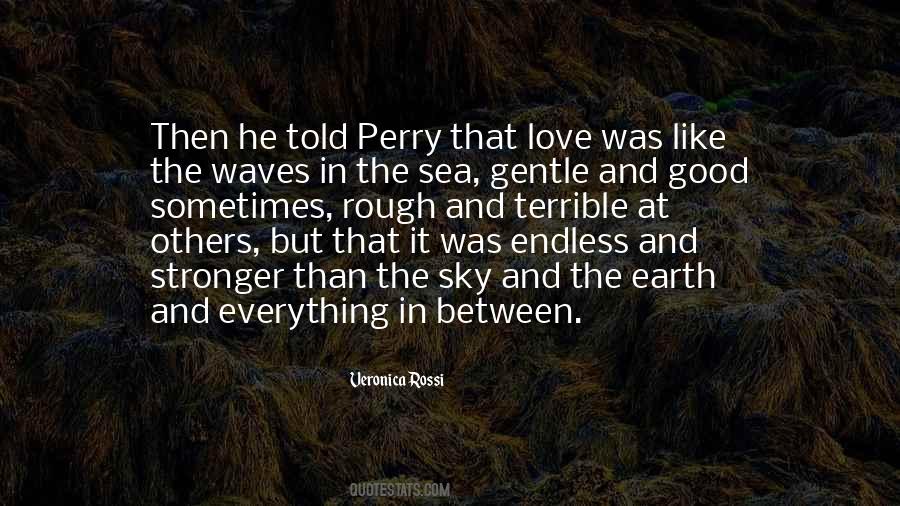 Waves And Sky Quotes #956533