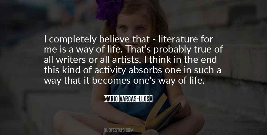 Quotes About Life In Literature #1220989