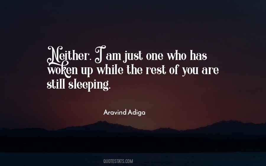 I Am Sleeping Quotes #865140