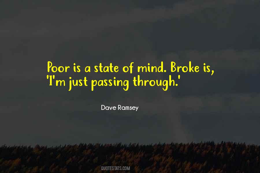 Poor Is A State Of Mind Quotes #626576