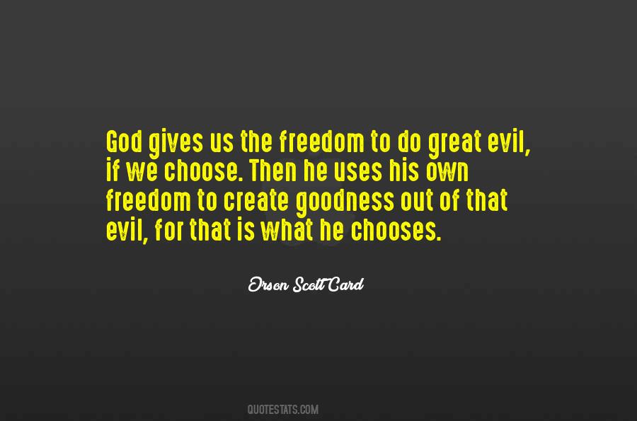 God Goodness Quotes #435505
