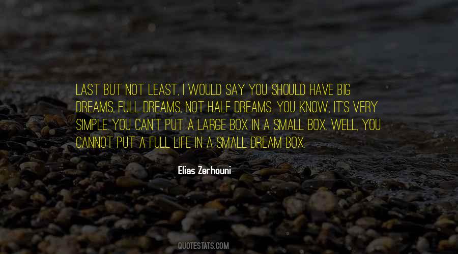 Have A Big Dream Quotes #937360
