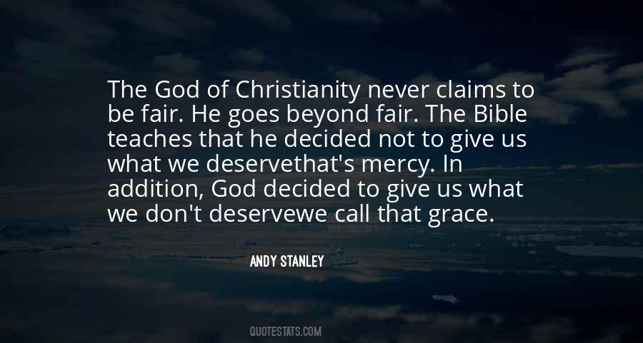 God Grace Mercy Quotes #1338419