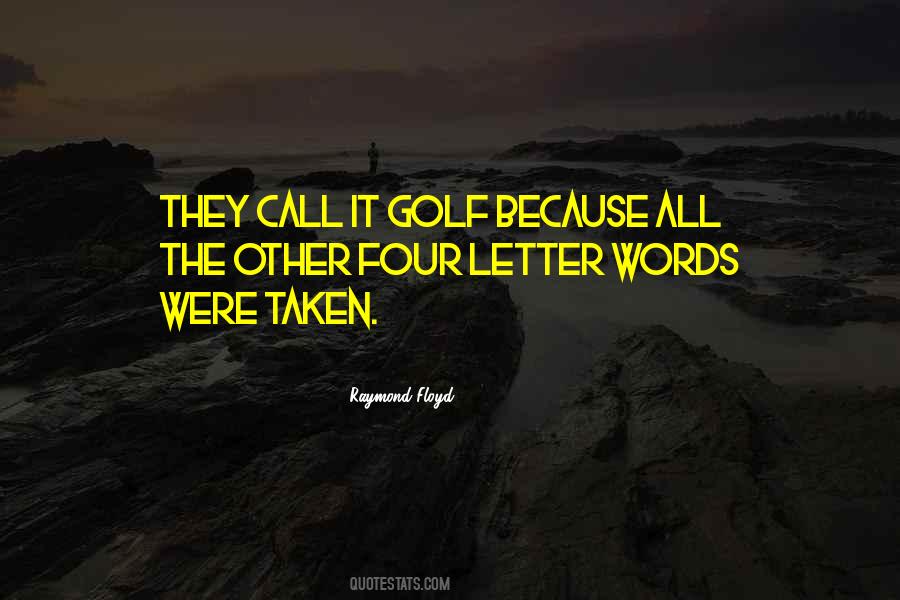 Letter Words Quotes #1485126