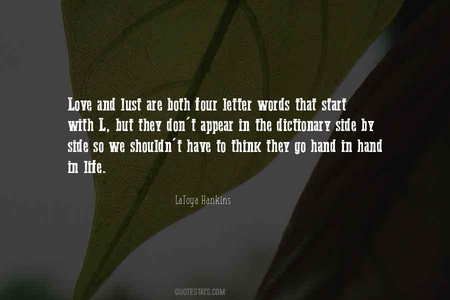 Letter Words Quotes #1559463