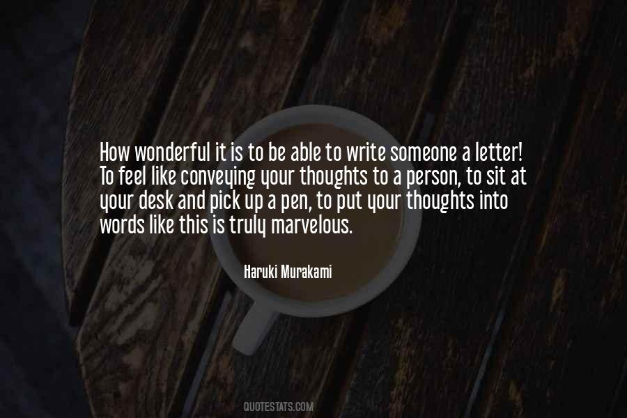 Letter Words Quotes #748693