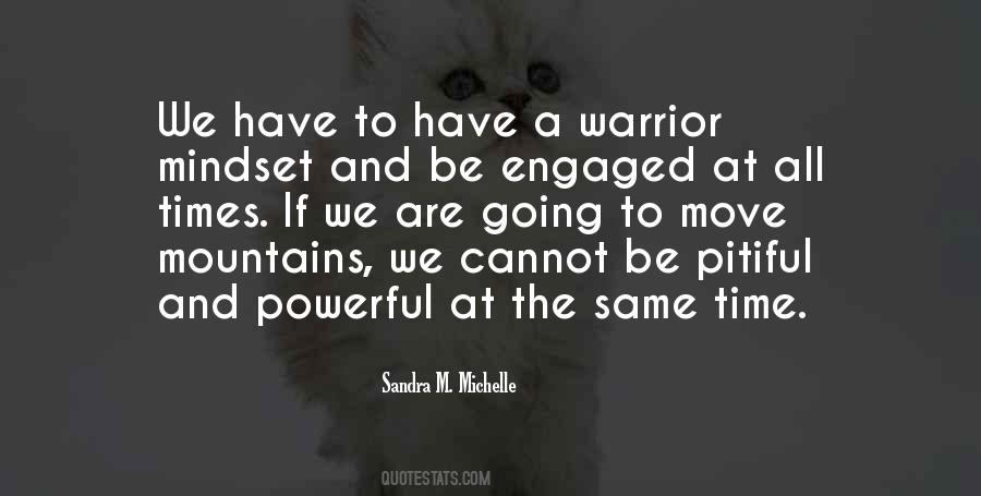 Be A Warrior Quotes #1022933