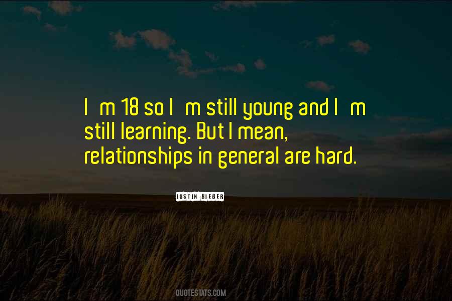 Still Young Quotes #1299325