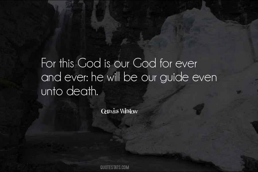 God Guides Quotes #1822825