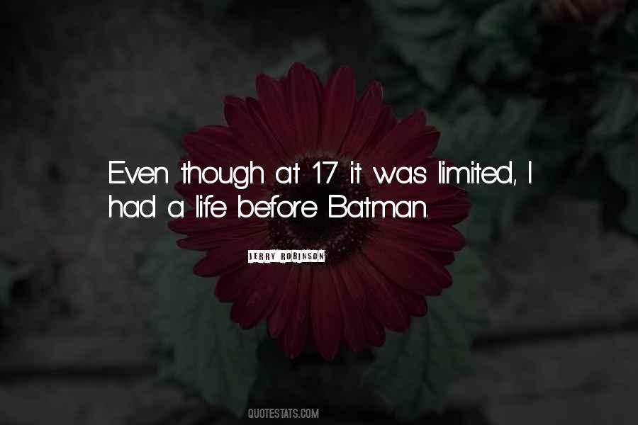 A Batman Quotes #669331