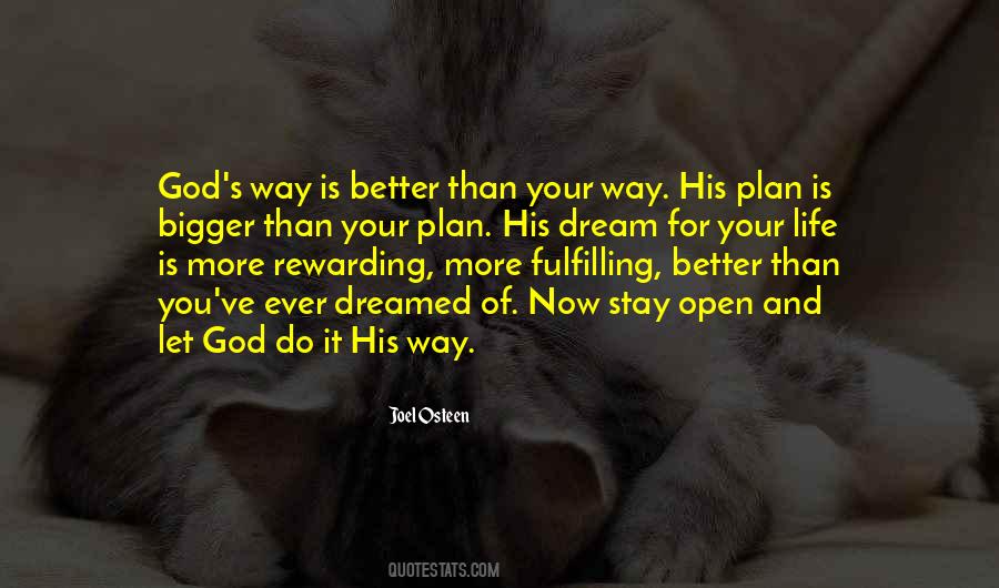 God Has A Better Plan For You Quotes #864510