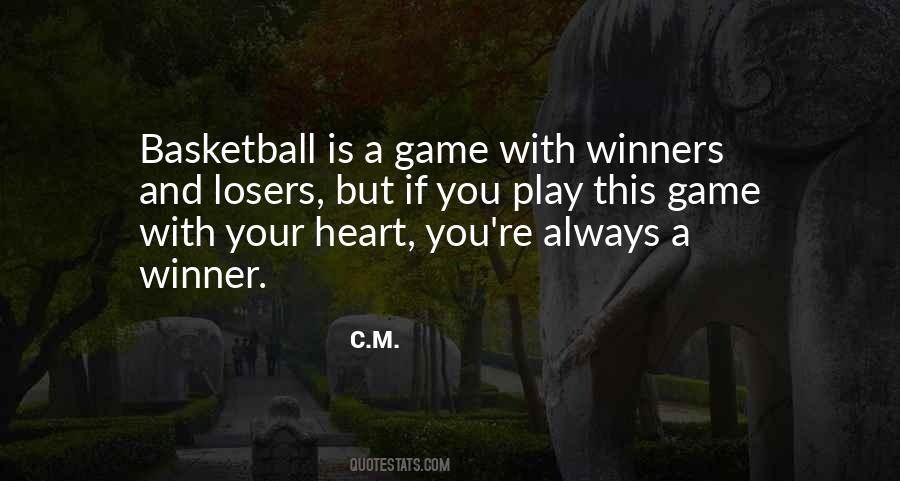 Always Be A Winner Quotes #1320397