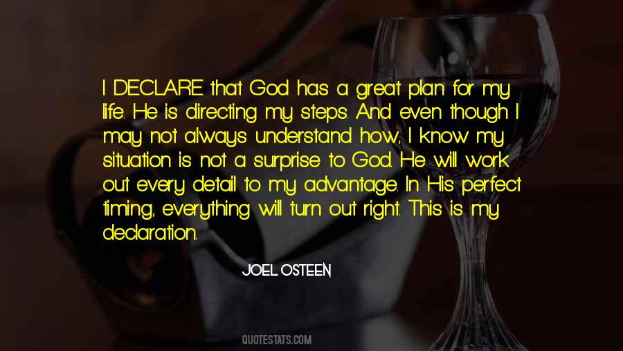 God Has A Plan For My Life Quotes #1184145