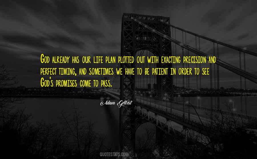 God Has A Plan For My Life Quotes #240603
