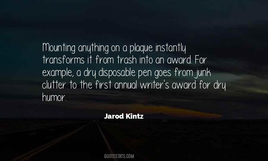 First Award Quotes #1040448