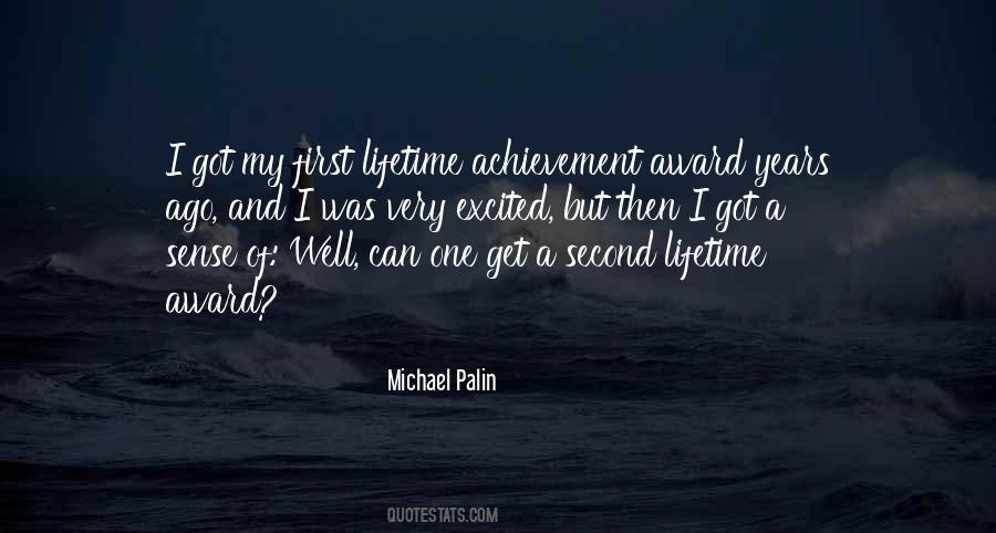 First Award Quotes #1135392