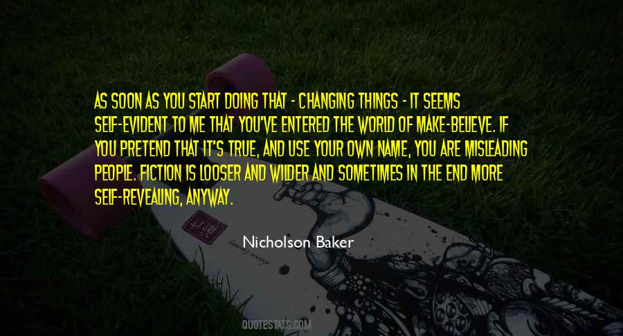 Quotes About Changing Names #1386264