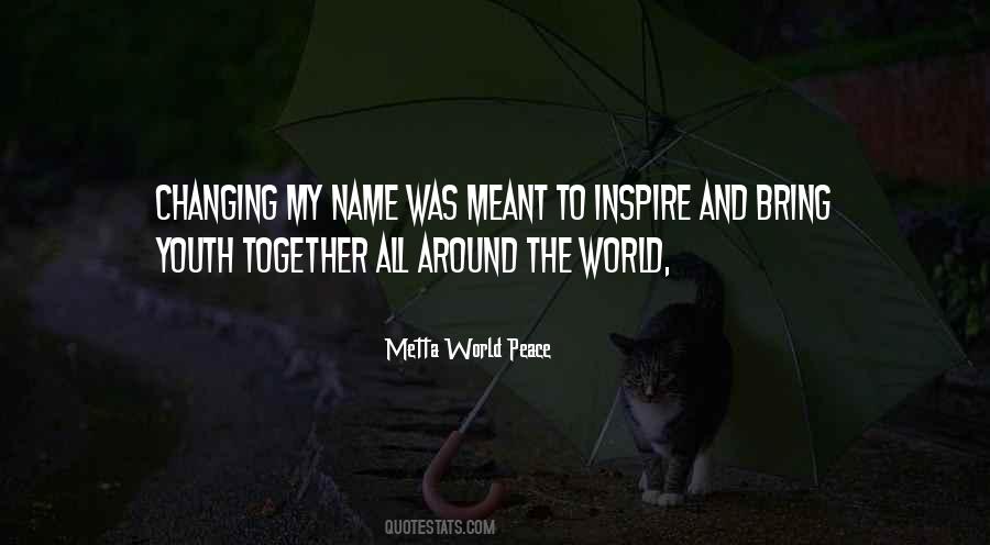 Quotes About Changing Names #451269