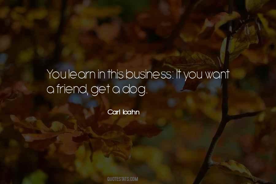 Friend Business Quotes #461221