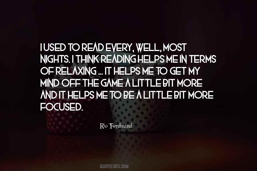 Off Of My Mind Quotes #1866901