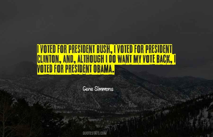 My Vote For Quotes #1087615