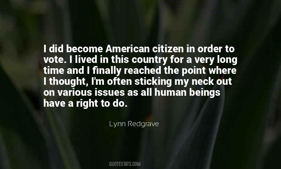 My Vote For Quotes #1449528