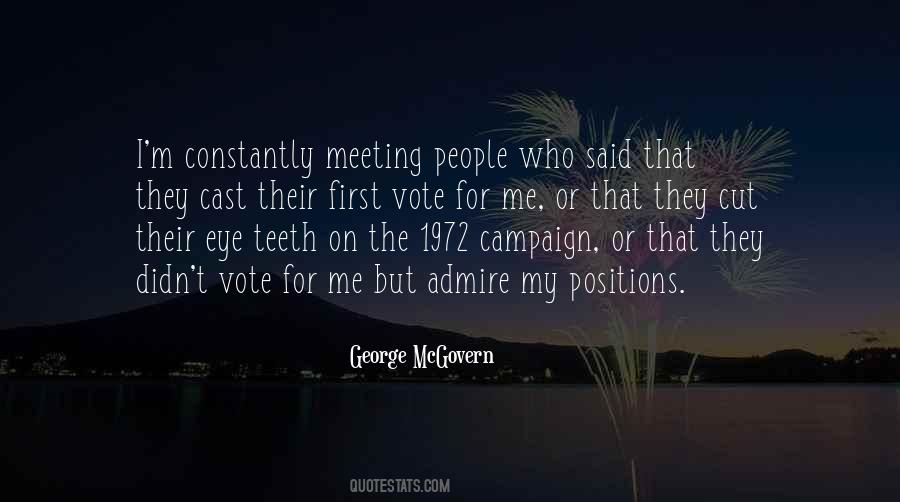 My Vote For Quotes #1762974