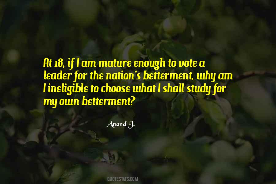 My Vote For Quotes #414587
