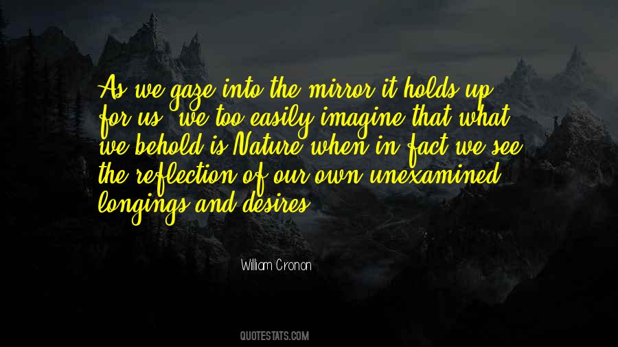 Nature Mirror Quotes #1610326