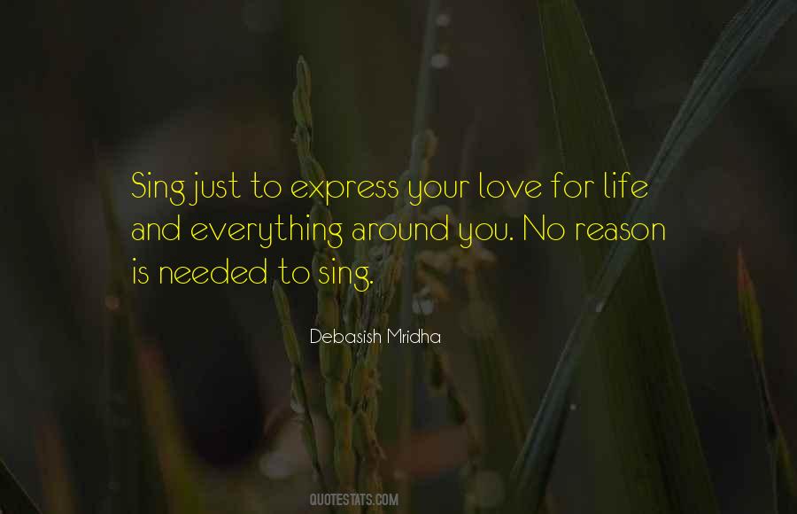 Express Your Love To Him Quotes #446570