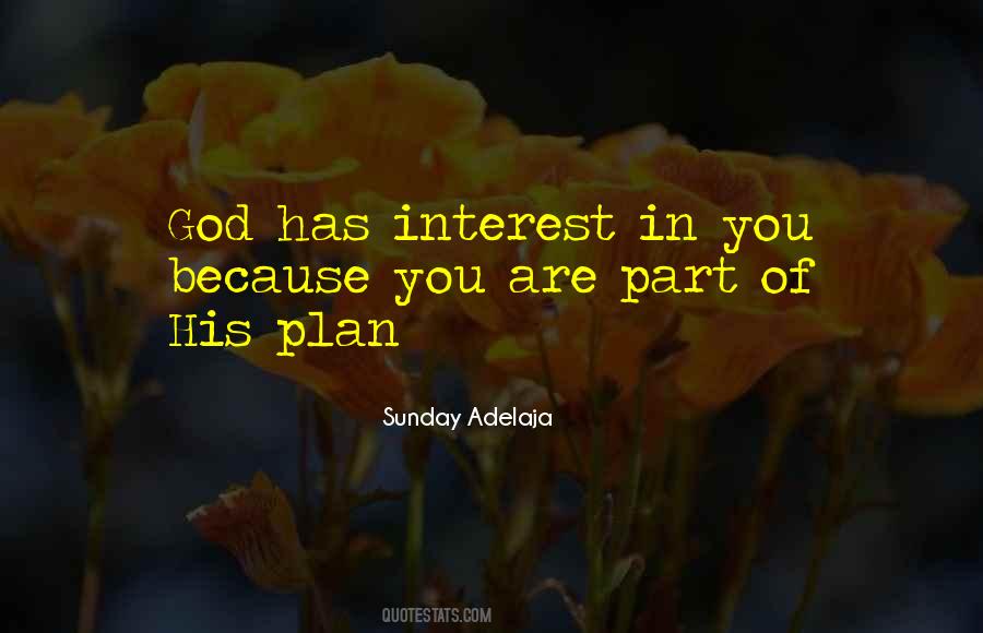 God Has Plan Quotes #453673