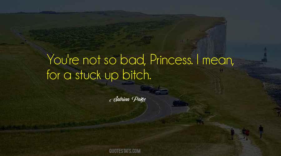 Not Stuck Up Quotes #1475407
