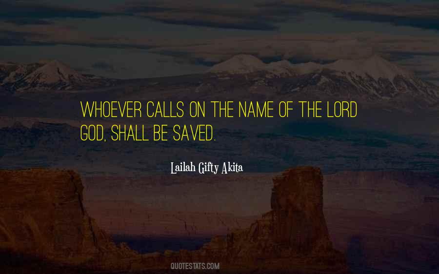 God Has Saved Me Quotes #152908