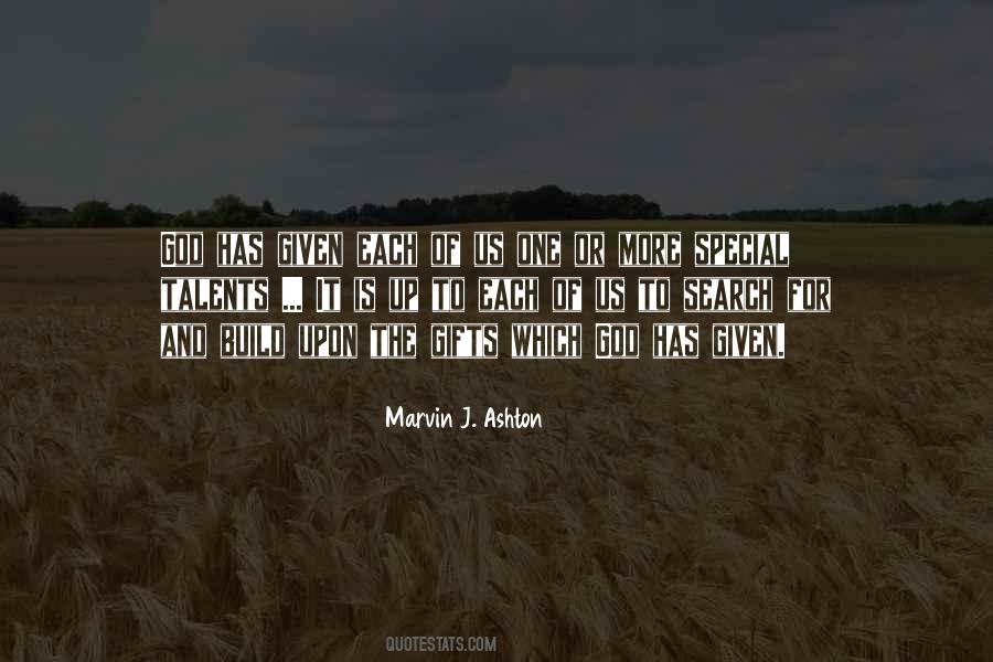 God Has Something Special For You Quotes #228919