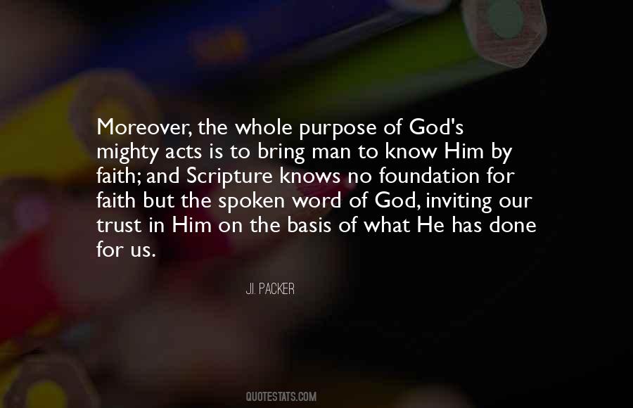 God Has Spoken Quotes #1304576