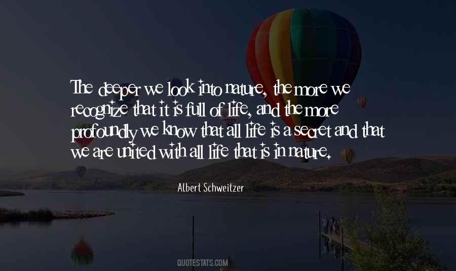 Secret Of Nature Quotes #1209571