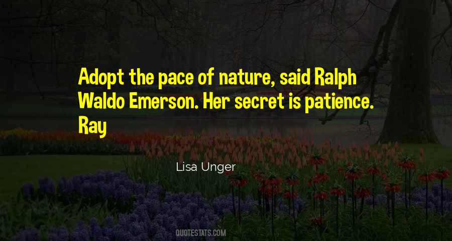 Secret Of Nature Quotes #1372310