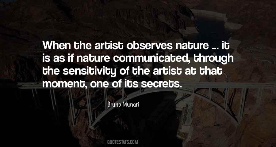 Secret Of Nature Quotes #1417573