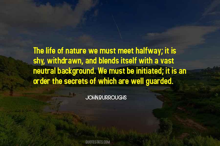 Secret Of Nature Quotes #1579068