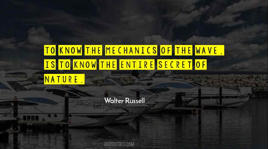 Secret Of Nature Quotes #327254