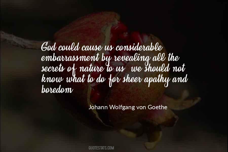 Secret Of Nature Quotes #454969