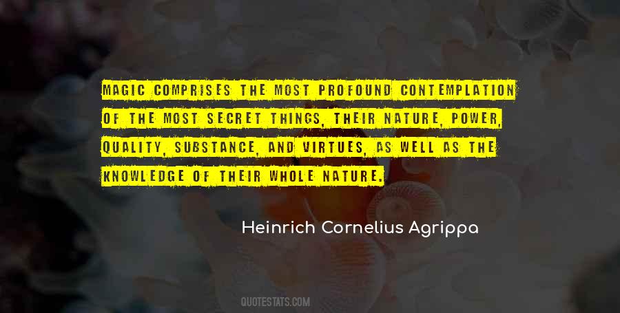 Secret Of Nature Quotes #973134