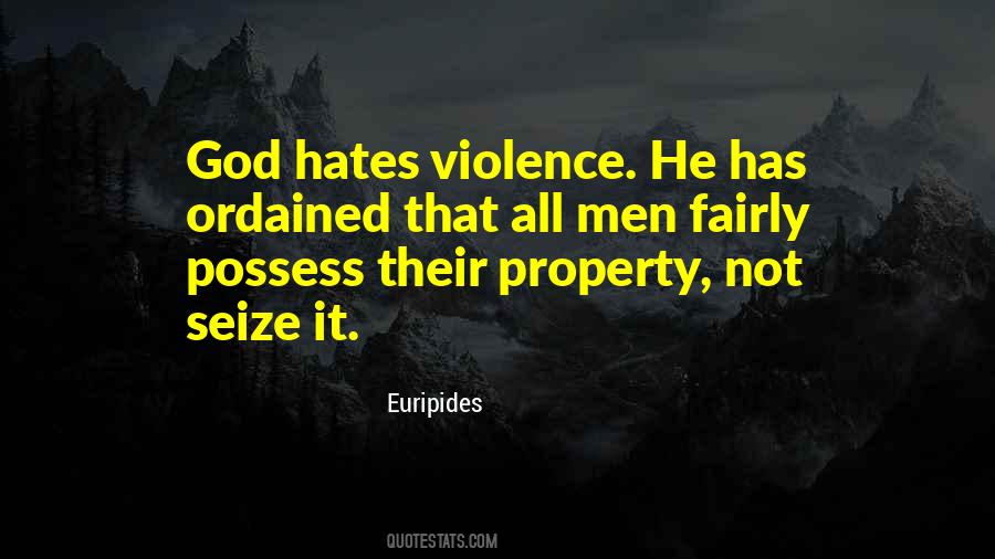 God Hates Us Quotes #73442