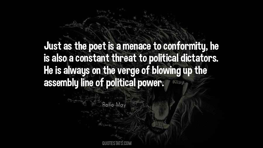 Menace To Quotes #1807702