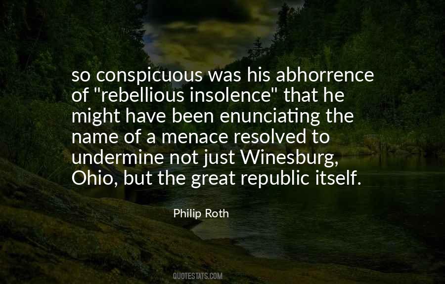 Menace To Quotes #44280