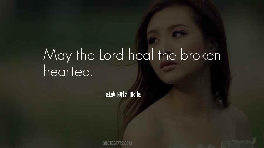 God Heal Him Quotes #458738