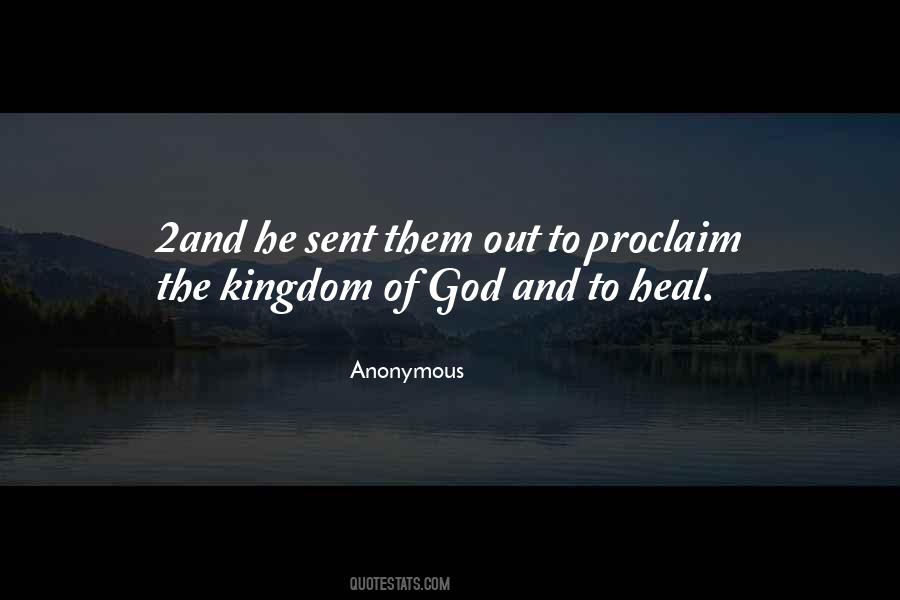 God Heal Him Quotes #632082