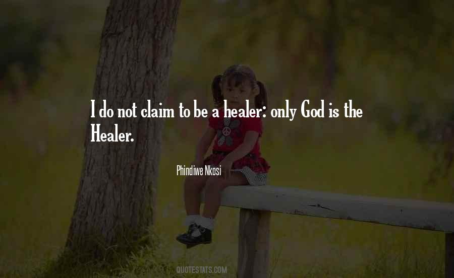 God Healer Quotes #1638465